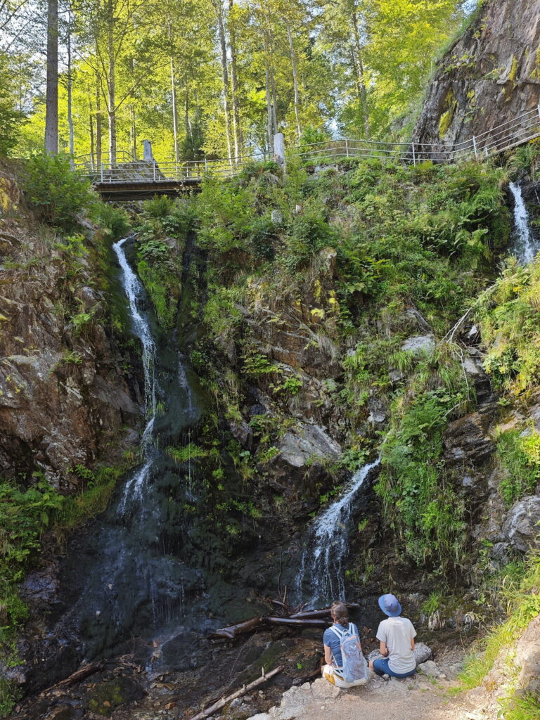 Deutschland Sehenswürdigkeiten im Schwarzwald - Fahler Wasserfall